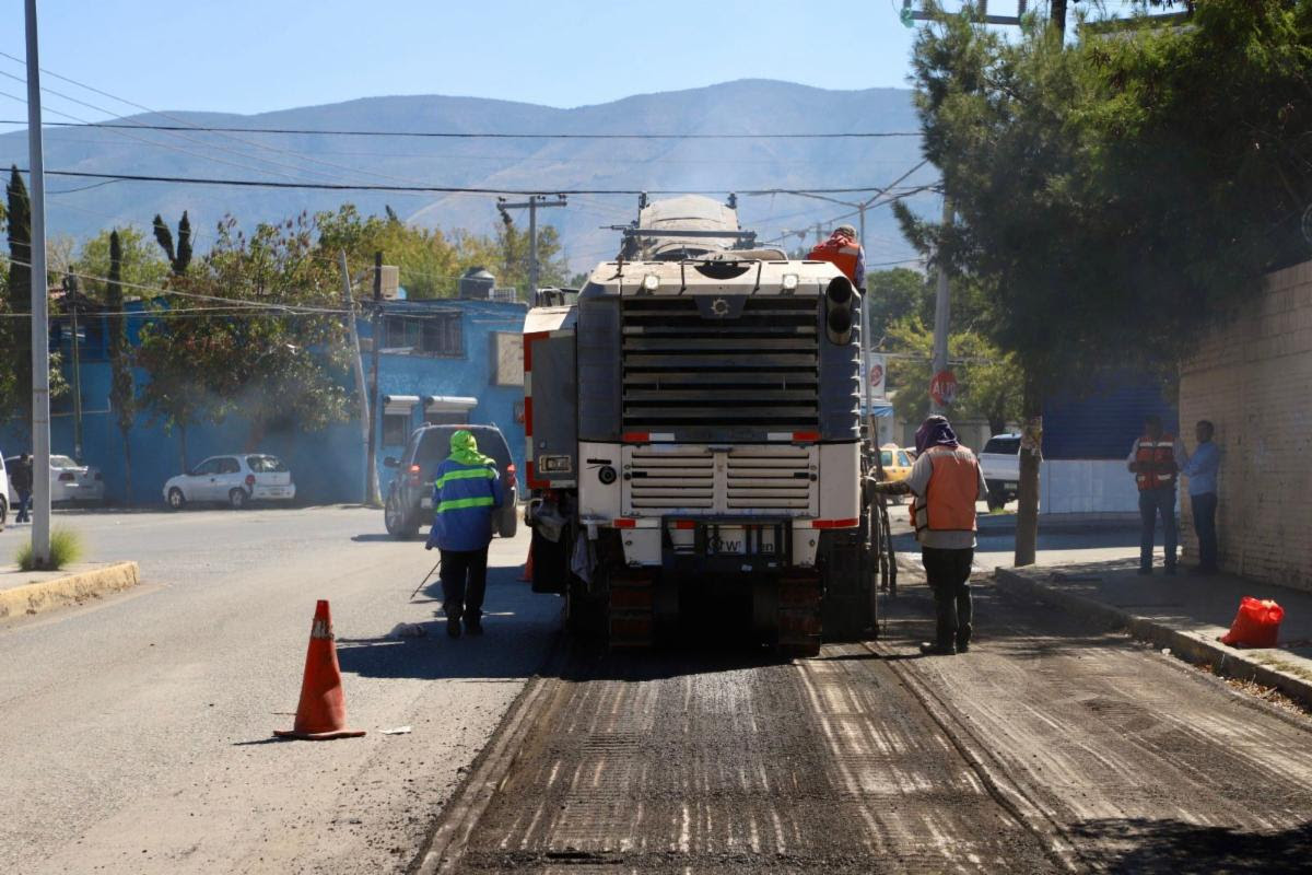 Inician trabajos de recarpeteo en el Eulalio Gutiérrez