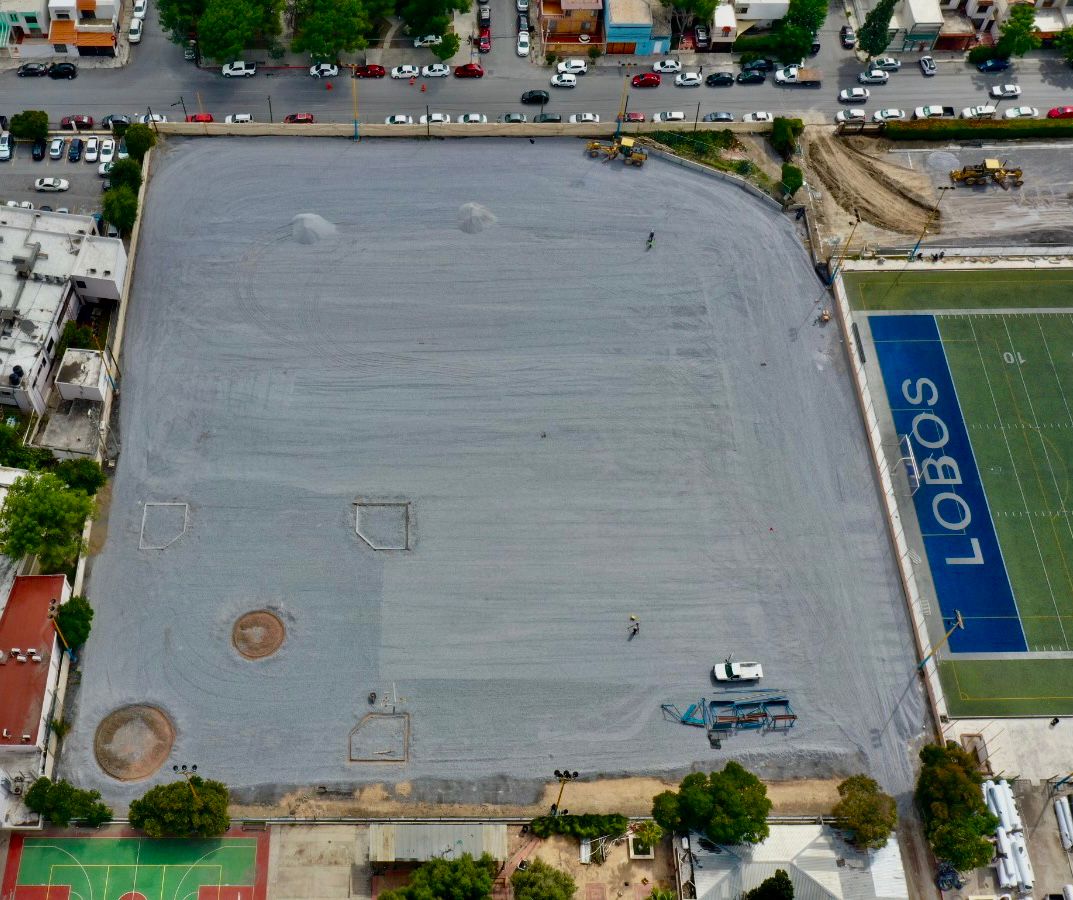 Avanza la rehabilitación de campo de beis del Ateneo