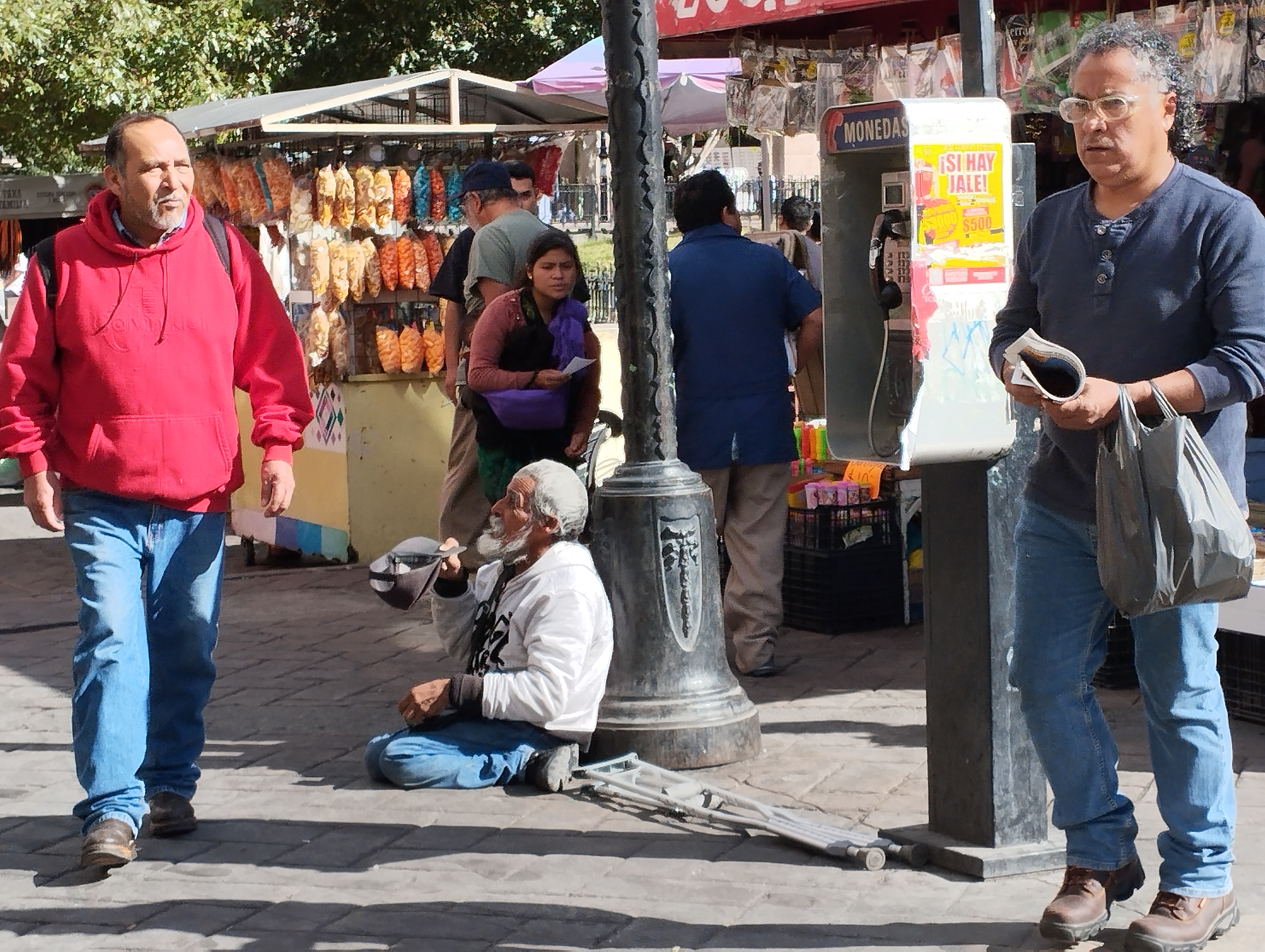 Aumenta presencia de pedigüeños en la ciudad 