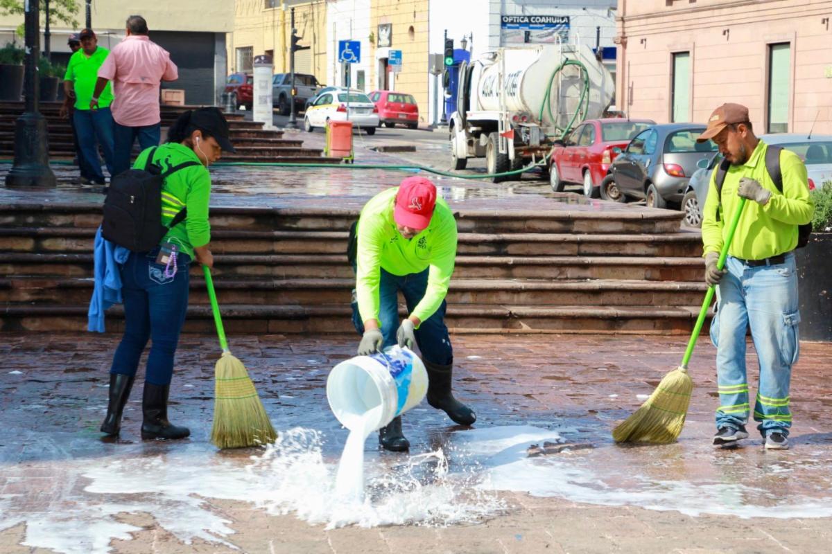 Retira Municipio 40 toneladas de basura tras fiesta patronal