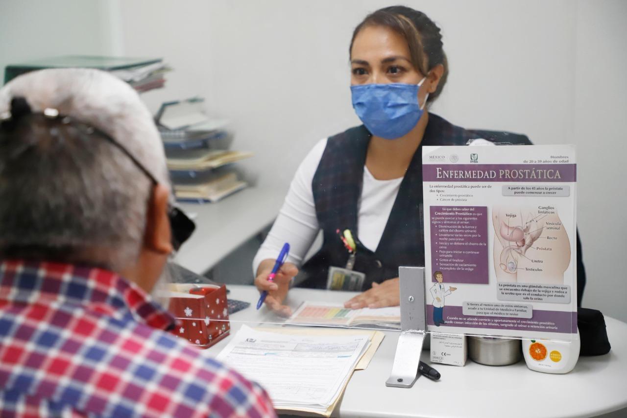 Invita IMSS a varones de más de 45 años a detectar cáncer de próstata 