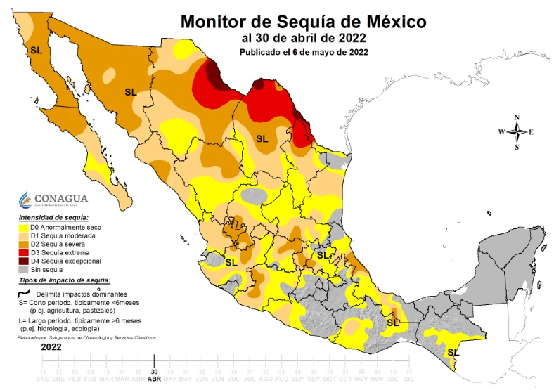 Azota Sequía A La Mitad De Coahuila Es El Más Afectado De México Infonor Diario Digital 4975